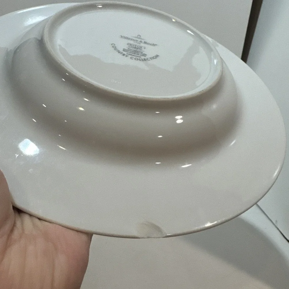 Villeroy &‎ Boch Lot Of 5 Switch 3 Corfu Large Rim Soup Bowls Lemon 9